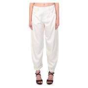 Satin Broek Pinko , White , Dames