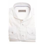 Formeel Zakelijk Overhemd Wit Slim Fit John Miller , White , Heren