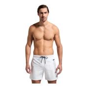 Zijlogo Zwemshorts - Wit Bikkembergs , White , Heren