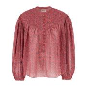 Stijlvolle TOP voor Trendsetters Isabel Marant Étoile , Multicolor , D...