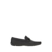 Stijlvolle Loafers voor Mannen Salvatore Ferragamo , Black , Heren