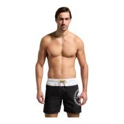 Kleur Blok Zwembroek Bikkembergs , Black , Heren