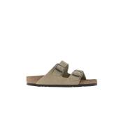 Casual Suède Sandalen Birkenstock , Beige , Heren