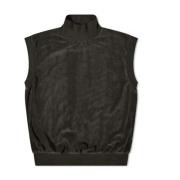 Mouwloze Mock Neck Vest Top Fear Of God , Black , Dames