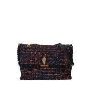 Tweed Kensington Schoudertas Kurt Geiger , Multicolor , Dames