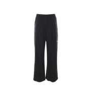 Zwarte joggingbroek met reflecterend logo Balenciaga , Black , Heren