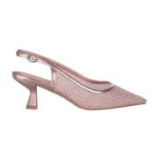 Sprankelende Kitten Heel Schoen Alma EN Pena , Pink , Dames