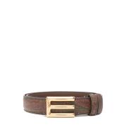 Omkeerbare Paisley Jacquard Riem Bruin Etro , Brown , Dames