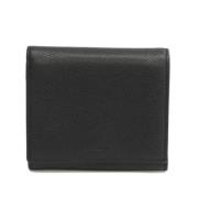 Pre-owned Leather wallets Bally Pre-owned , Black , Dames