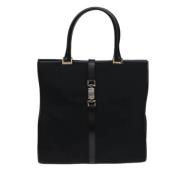 Pre-owned Fabric totes Gucci Vintage , Black , Dames