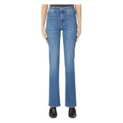 Jeans bootcut 7 For All Mankind , Blue , Dames