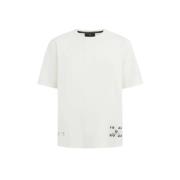 Centenary Applique Label Tee Belstaff , White , Heren