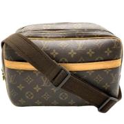 Pre-owned Canvas louis-vuitton-bags Louis Vuitton Vintage , Brown , Da...