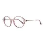 Crème Plastic Optische Monturen Full-Rim Emilio Pucci , Beige , Dames