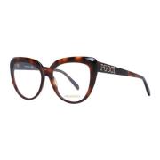 Stijlvolle Cat Eye Optische Monturen Emilio Pucci , Brown , Dames