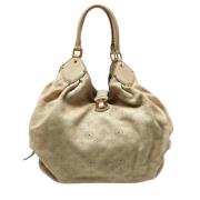 Pre-owned Leather louis-vuitton-bags Louis Vuitton Vintage , Beige , D...