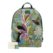 Pre-owned Canvas backpacks Gucci Vintage , Multicolor , Dames