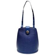 Pre-owned Leather louis-vuitton-bags Louis Vuitton Vintage , Blue , Da...