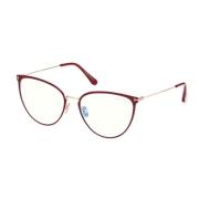 Stylish Ft5840-B Eyewear Tom Ford , Red , Unisex