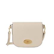 Darley Satchel Eggshell Leren Crossbody Tas Mulberry , Beige , Dames