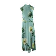 Groene Jurk 100% Viscose Vrouwen Pinko , Green , Dames