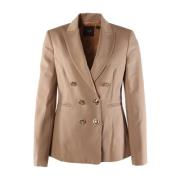 Elegante Rosa Blazer voor Dames Pinko , Brown , Dames