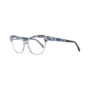 Grijze Plastic Optische Frames voor Vrouwen Emilio Pucci , Gray , Dame...