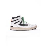 Starlight Vintage High Top Sneakers HTC , White , Heren