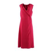 Fuchsia Jurk 98% Polyester 2% Elastaan Pinko , Pink , Dames