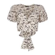 Stijlvolle TOP voor Modeliefhebbers Elisabetta Franchi , Multicolor , ...