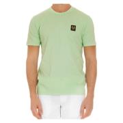 Groene T-shirts en Polos Fondo Dritto Belstaff , Green , Heren