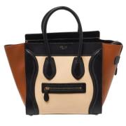 Pre-owned Leather totes Celine Vintage , Multicolor , Dames