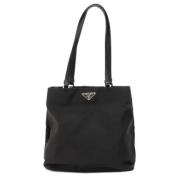 Pre-owned Fabric totes Prada Vintage , Black , Dames