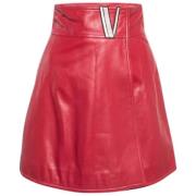 Pre-owned Leather bottoms Valentino Vintage , Red , Dames