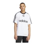 Kleurrijk Junior T-shirt Adidas , White , Heren