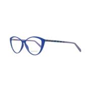 Blauwe Plastic Cat Eye Bril Emilio Pucci , Blue , Dames