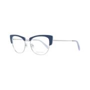 Blauwe Cat Eye Optische Monturen Emilio Pucci , Blue , Dames