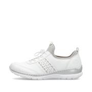 Nikita Sneakers Rieker , White , Dames