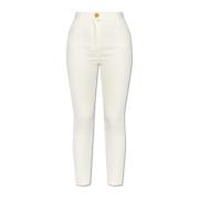 slim jeans Balmain , White , Dames