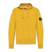 Hoodie Stone Island , Yellow , Heren