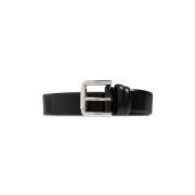 Leren riem Max Mara , Black , Dames