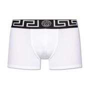 Boxershorts met logo Versace , White , Heren