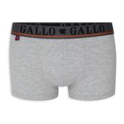 Grijze Katoenen Boxershorts Gallo , Gray , Heren