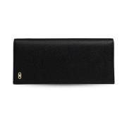 Leren portemonnee Salvatore Ferragamo , Black , Heren