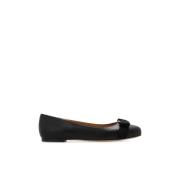 Varina Ballet Flats Salvatore Ferragamo , Black , Dames