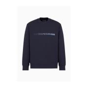 Stijlvolle Sweatshirts Hoodies Collectie Emporio Armani , Blue , Heren