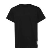 Zwarte T-shirts en Polos Jil Sander , Black , Heren