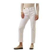 Witte Straight Leg Jeans Maijke Replay , White , Dames
