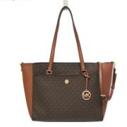 Pre-owned Canvas totes Michael Kors Pre-owned , Brown , Dames