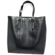 Pre-owned Leather totes Celine Vintage , Black , Dames